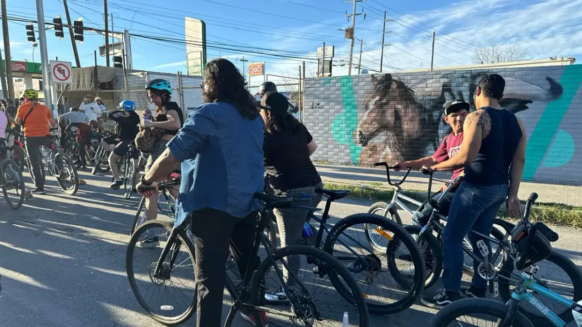 Organizan bici-bus en Juárez para la rodada del Día Mundial de la Bicicleta