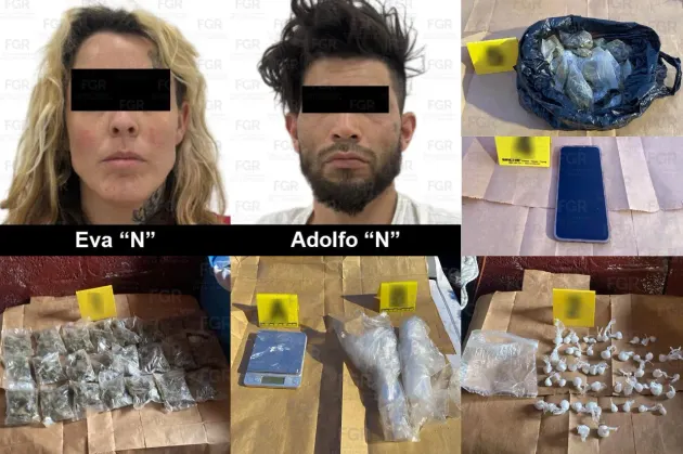 Vinculan a proceso a pareja por por presunto narcomenudeo
