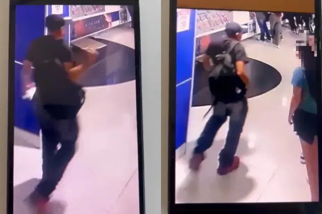 Difunden video de presunto acosador que grabó a mujeres en baños de Cinépolis