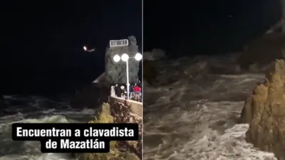 Encuentran sin vida a clavadista que desapareció en el mar de Mazatlán