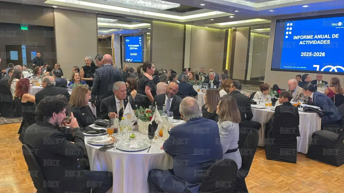 Club Rotario de Ciudad Juárez renueva directiva y celebra sus 100 años