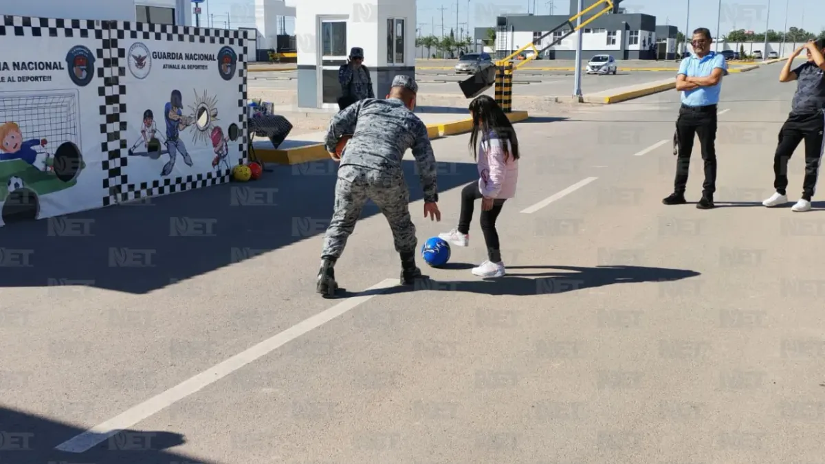 Conmemora Guardia Nacional aniversario con actividades familiares