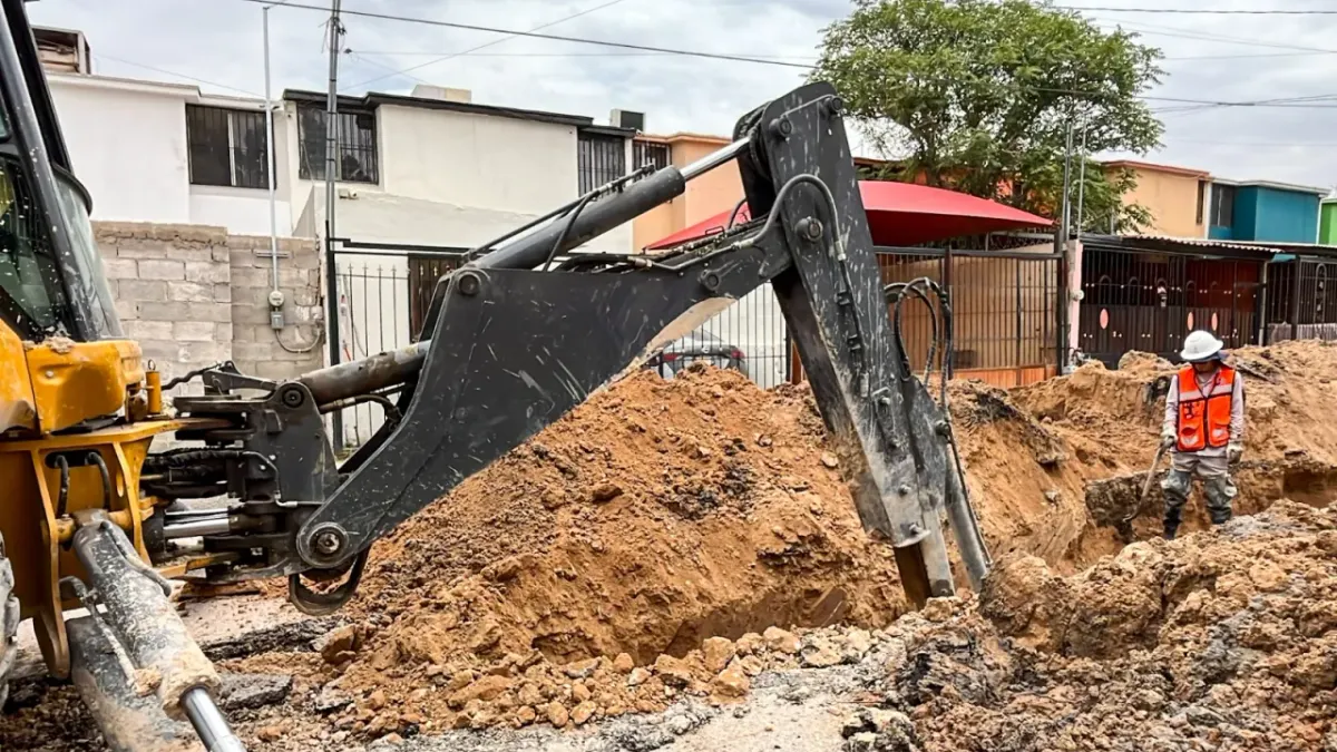 Repara JMAS hundimientos por colapso de drenaje en varios puntos de la ciudad