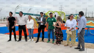 Construye Municipio primer parque sensorial del Estado