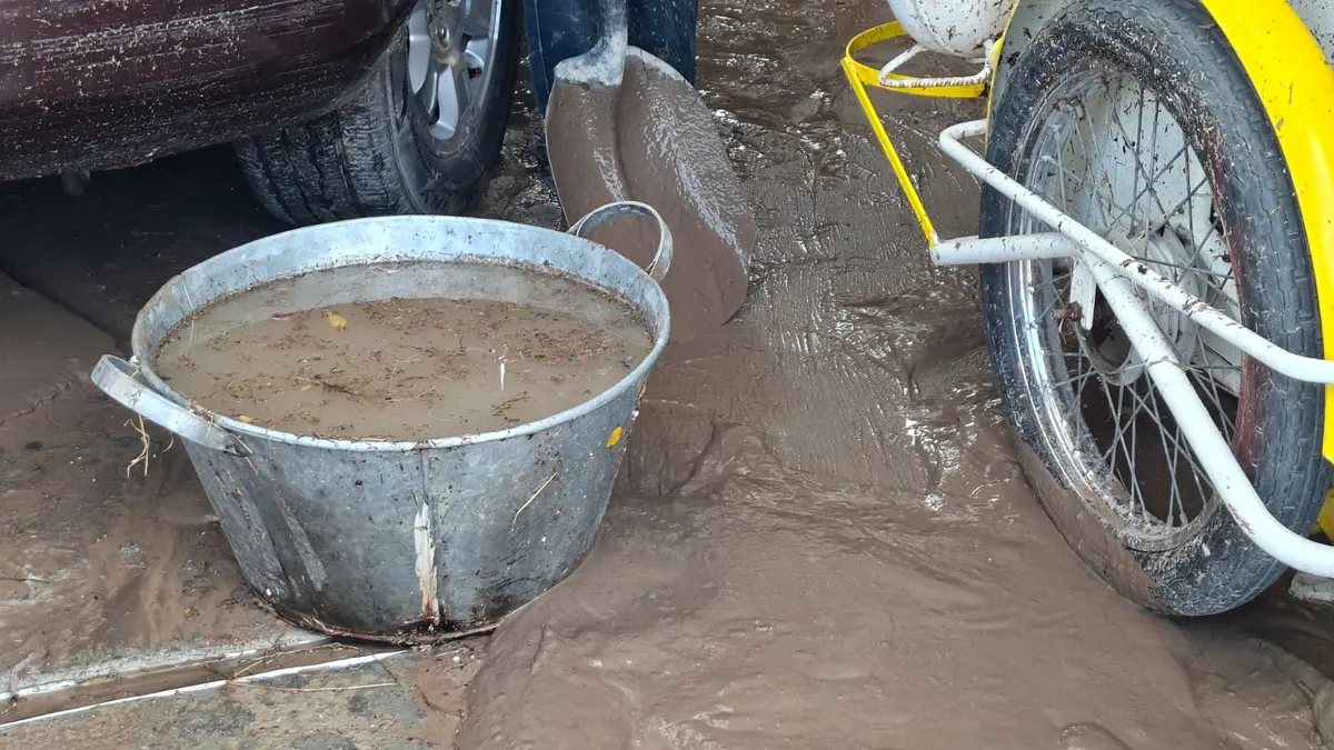Piden auxilio vecinos de Lucio Blanco por inundaciones