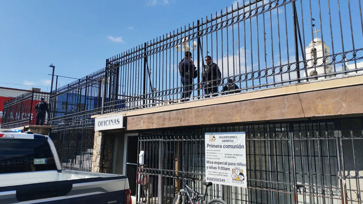 Hallan a hombre sin vida dentro de la Catedral de Juárez