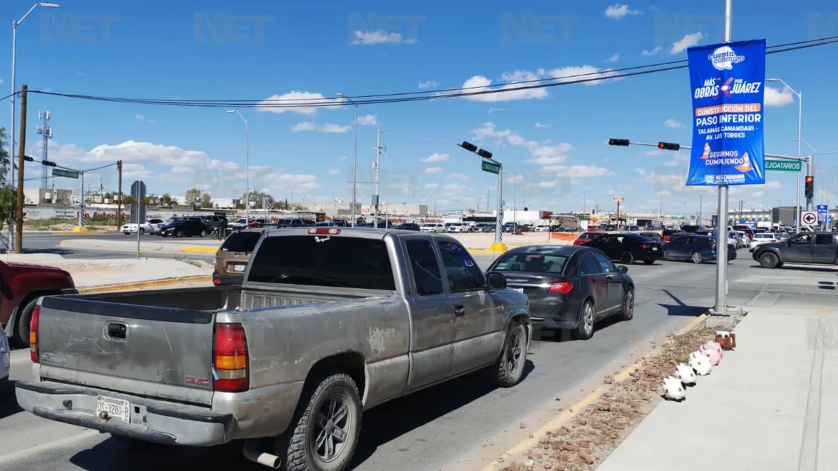Arranca construcción de paso a desnivel en cruce de Villarreal Torres y Talamás