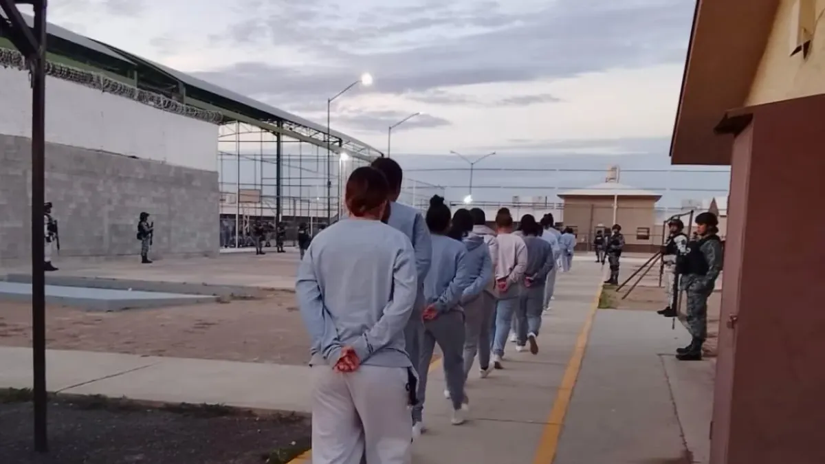 Encabeza SSPE operativo de revisión en Cereso Estatal Femenil de Juárez