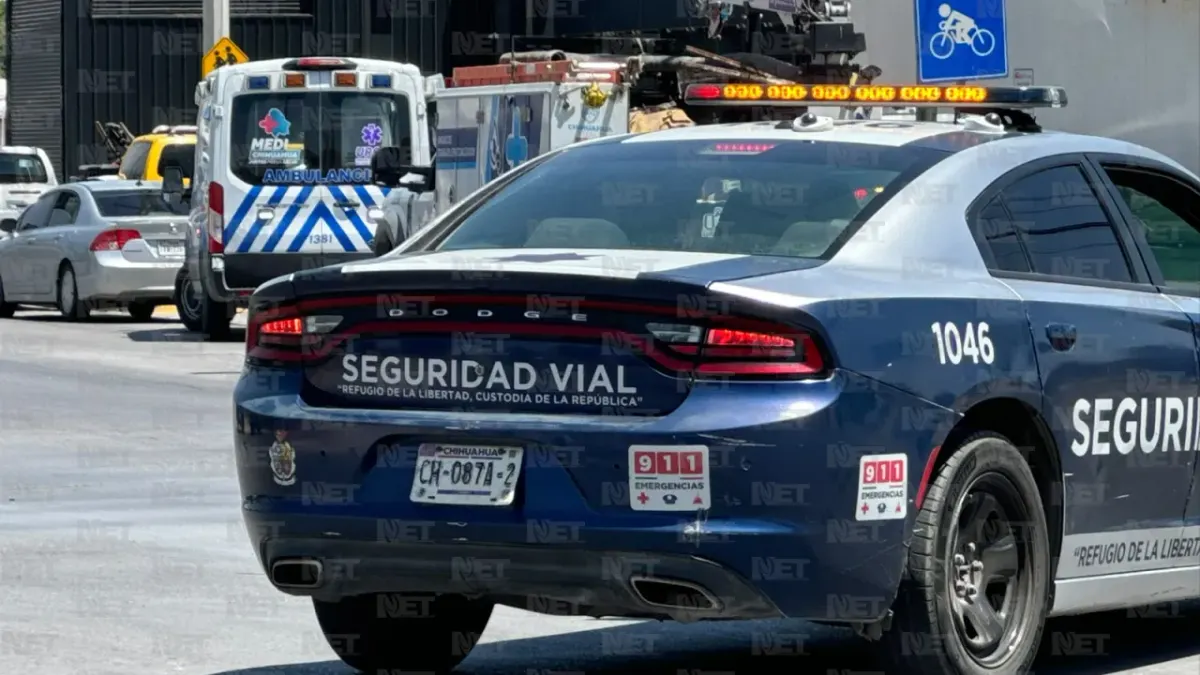 Choque múltiple en la Paseo Triunfo deja una mujer lesionada