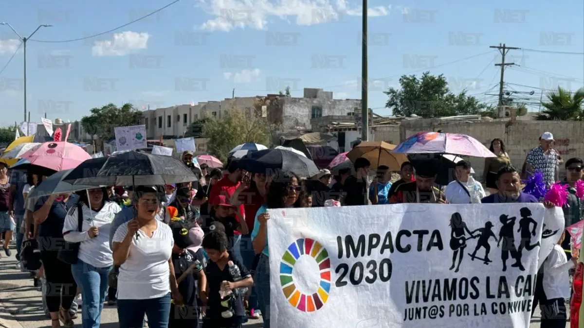 Impacta 2030 realiza caravana comunitaria en la colonia Almeras