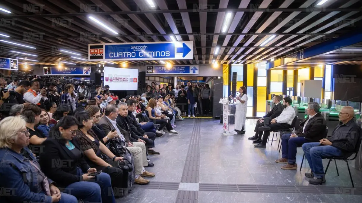 Modernizan cuatro estaciones de la Línea 2 del Metro de la CDMX