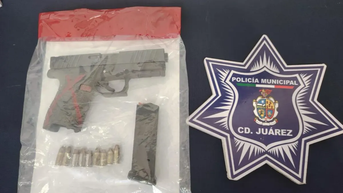 Detienen a motociclista con arma de fuego en la Independencia II