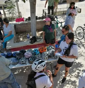 Donan 23 bicicletas a familias de Riberas del Bravo