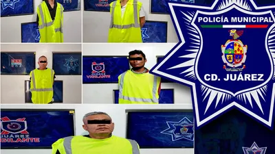 Capturan a cinco con órdenes de aprehensión en distintos sectores de Juárez