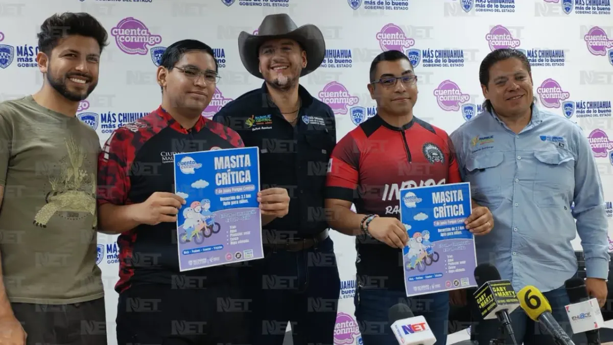 Invitan a rodada ciclista en el Parque Central