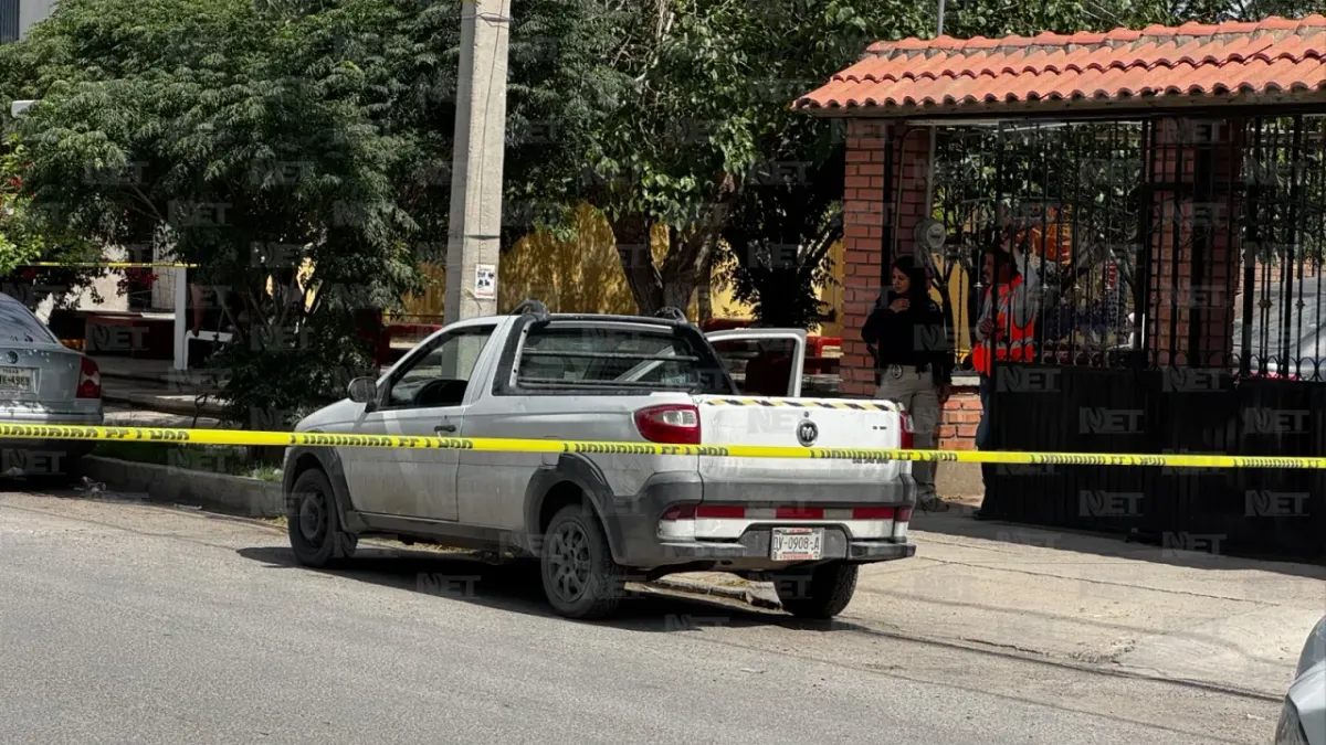 Investigan ataque a balazos contra camioneta en la colonia Frontera