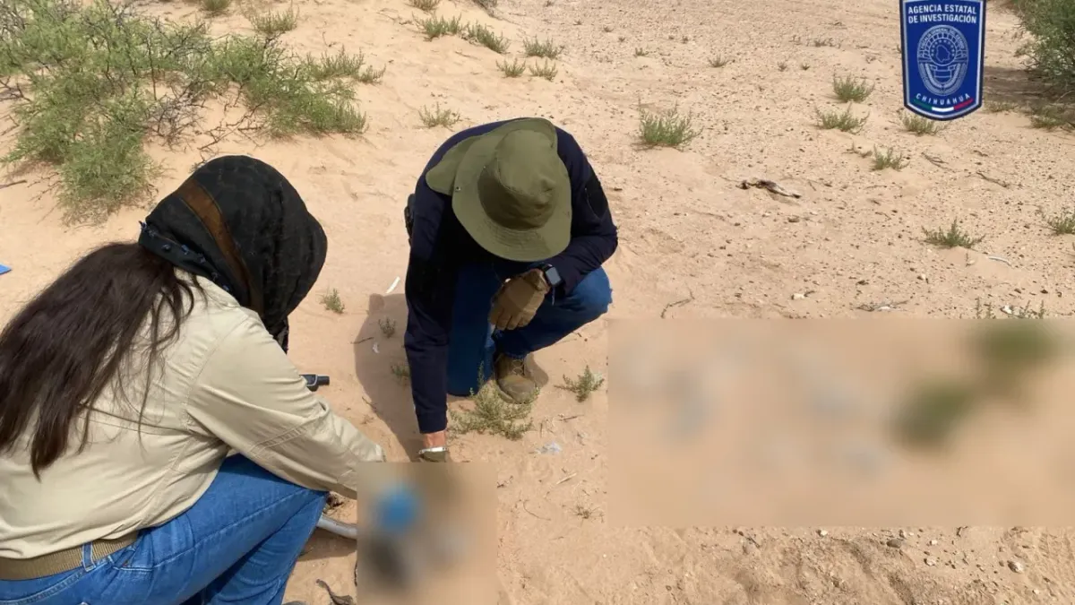 Hallan segunda osamenta en operativo al suroriente de Juárez