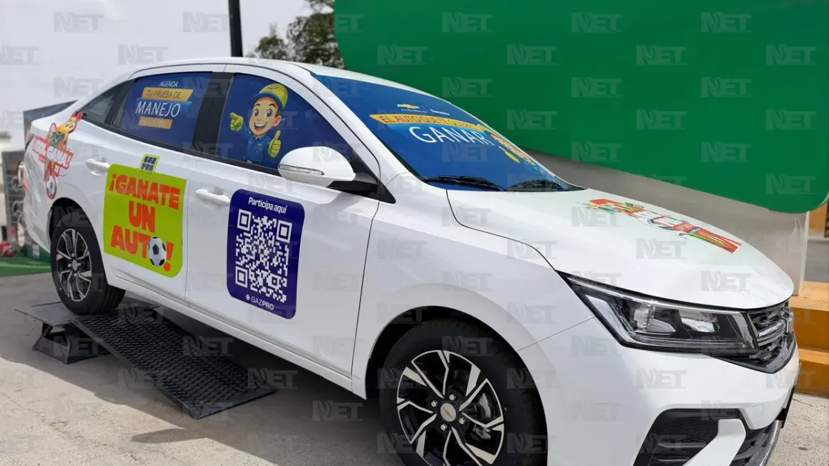 Carga gasolina y gana un auto con Gazpro