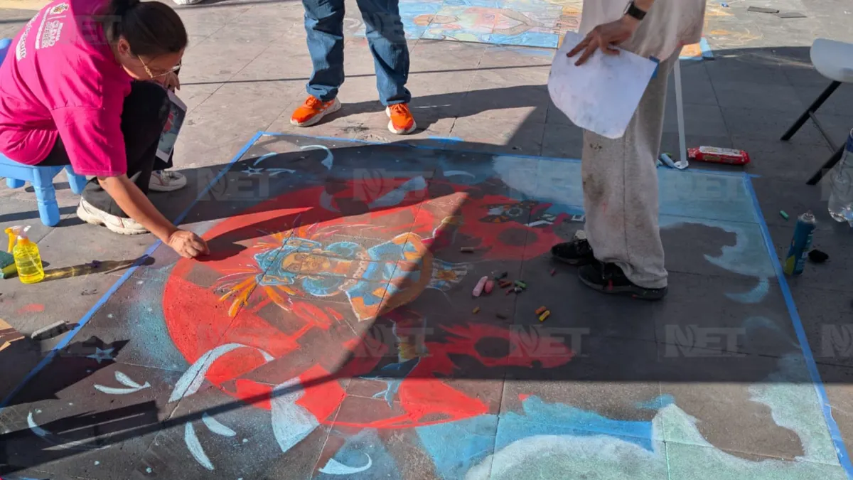 Artistas transforman el Centro Histórico con GisArte en Juárez