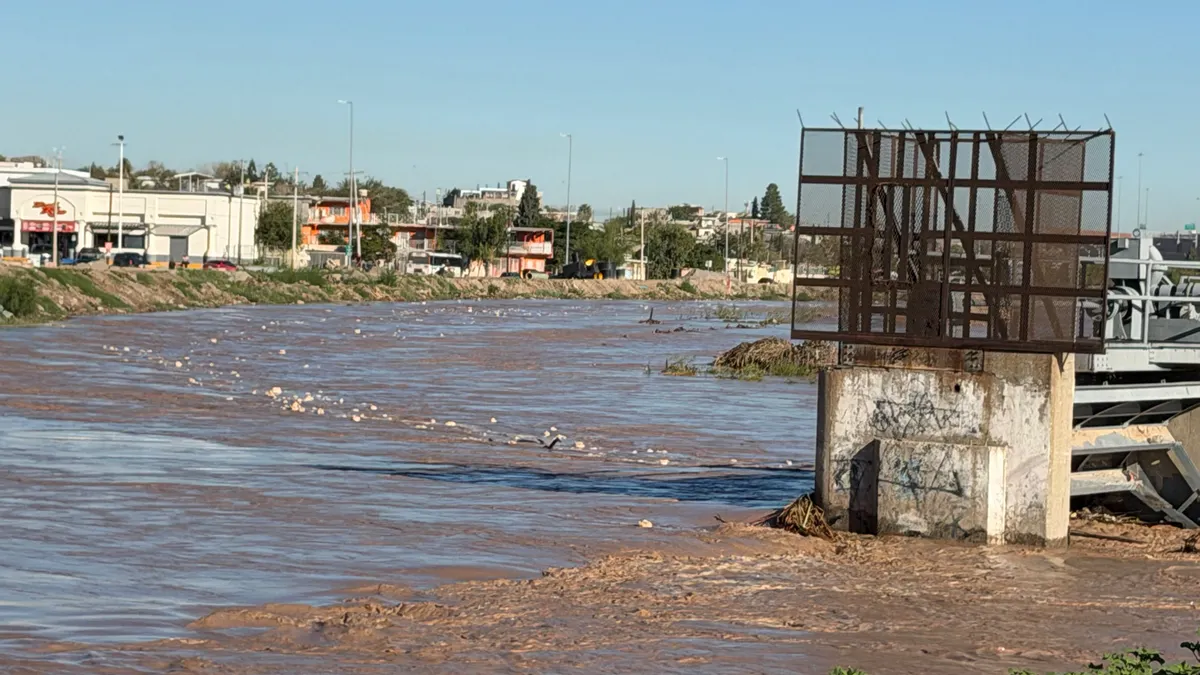 Mantienen vigilancia en el río Bravo por fuerte corriente e inundaciones