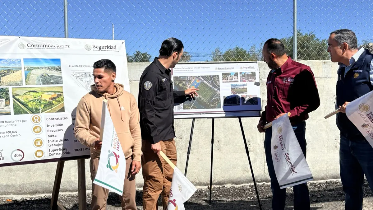 Arranca construcción de centro comunitario México Imparable en Anapra