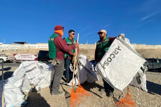 Recorre 'Juárez Amanece Limpio' 10 colonias y recoge 90 toneladas de desechos