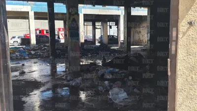 Incendio en edificio abandonado moviliza a Bomberos en El Barreal