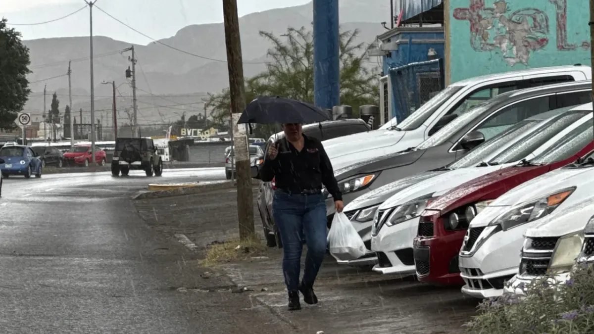 Se registran lluvias en distintos sectores; alertan por tormentas y granizo