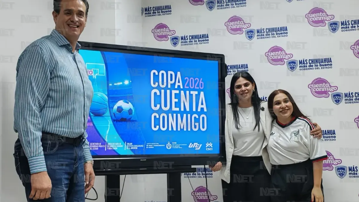 Copa Cuenta Conmigo 2026 ofrecerá deporte y actividades gratuitas en Juárez