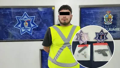 Arrestan a joven con arma de fuego en la colonia Juárez