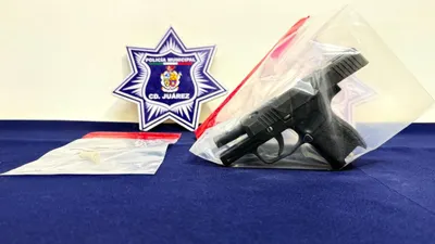 Aseguran pistola tras reporte de detonaciones en colonia Simona Barba