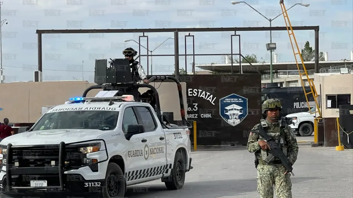 Fuerte operativo en el Cereso 3; participan Ejército y Guardia Nacional