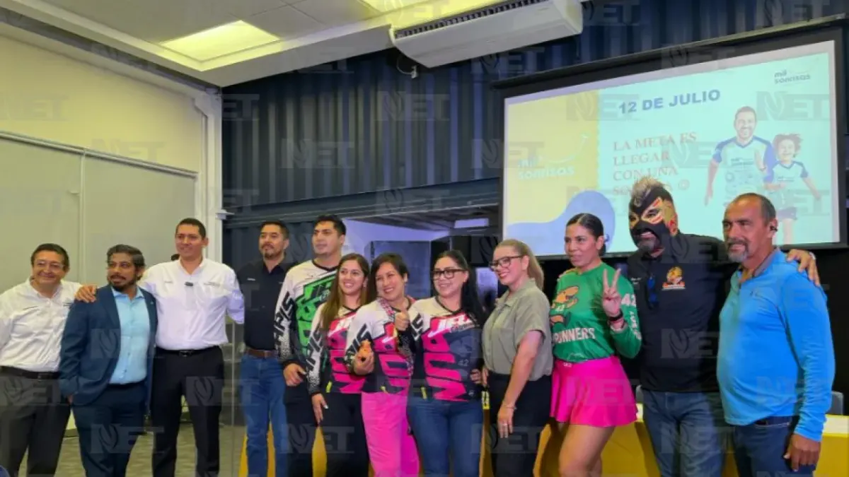 Invita Club Rotario a carrera con causa 'Mil Sonrisas' en Ciudad Juárez