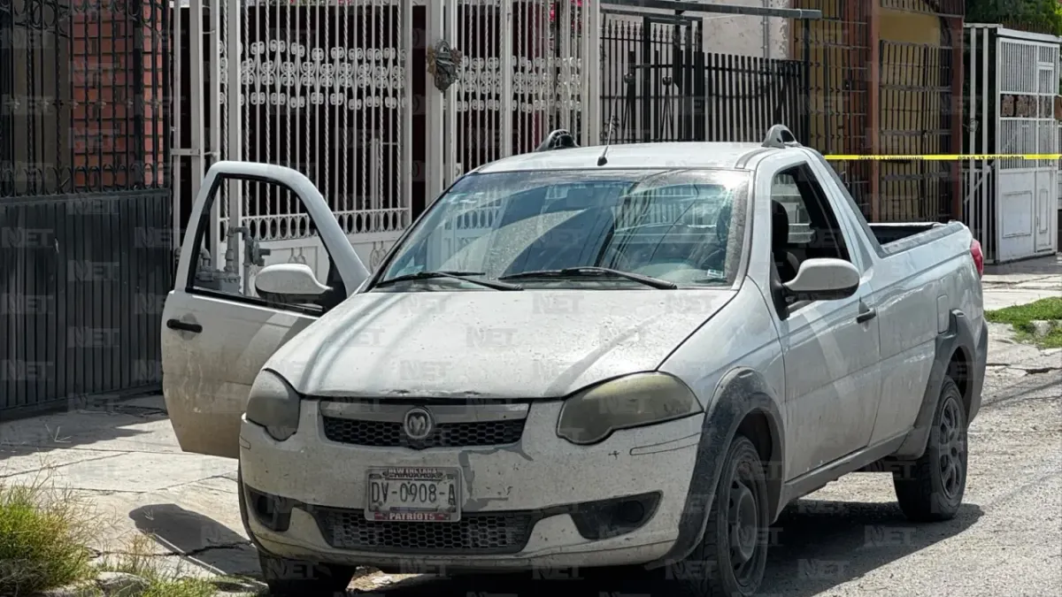 Investigan ataque a balazos contra camioneta en la colonia Frontera