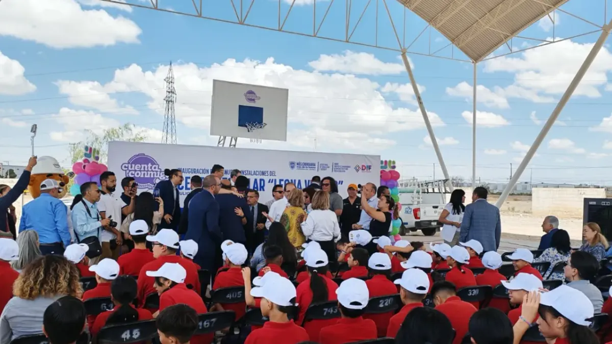 Inauguran nuevas instalaciones educativas en el Centro Escolar Leona Vicario