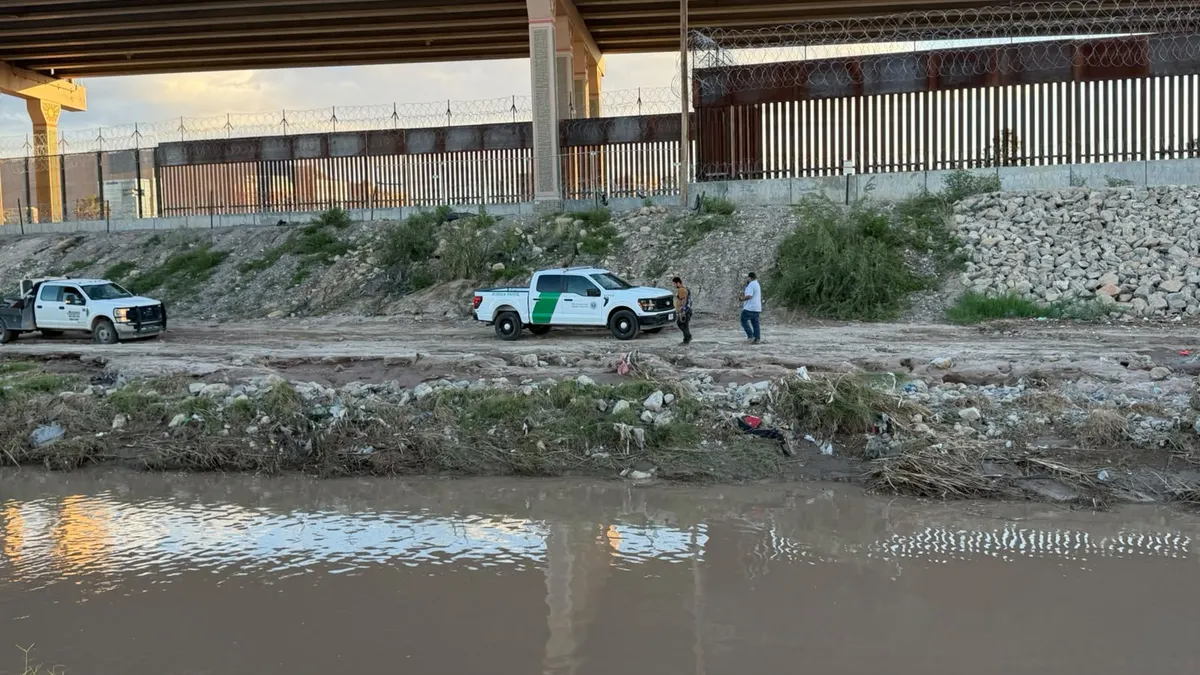 Disminuye nivel del agua en el río Bravo; piden mantener precaución