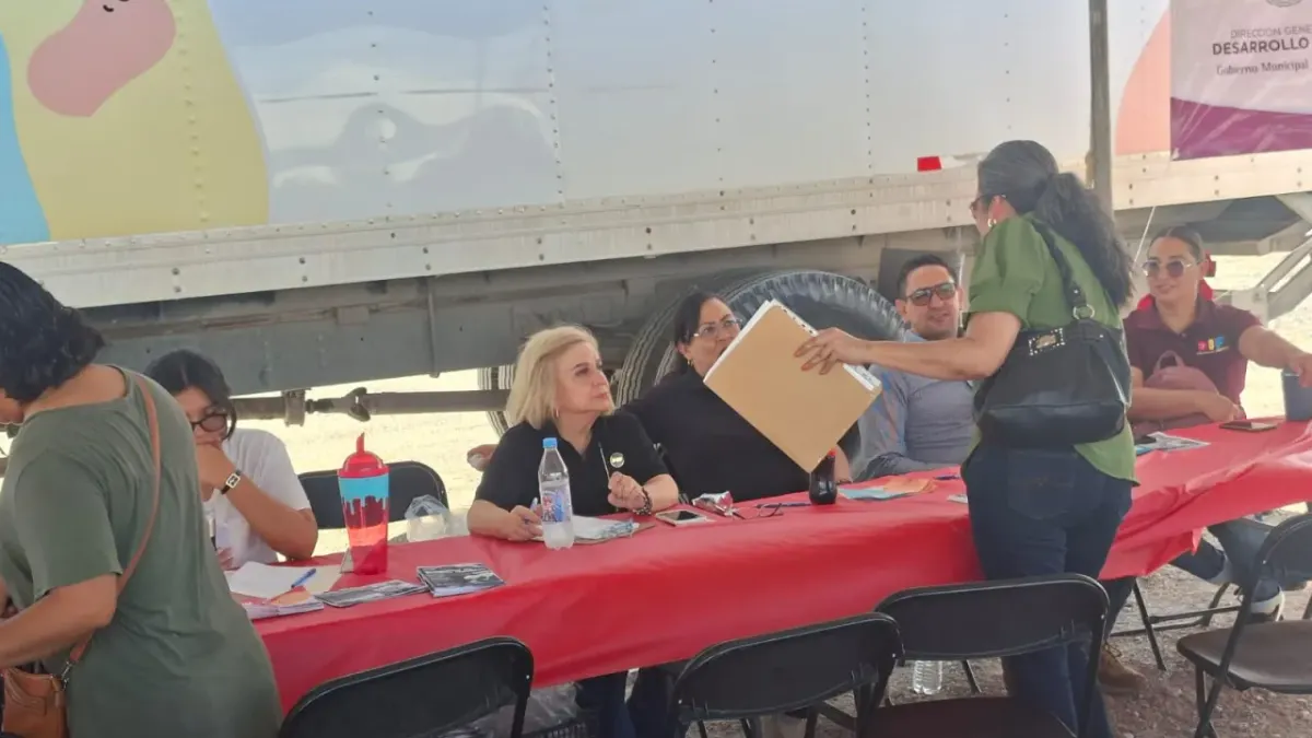 Lleva Municipio jornada de salud y apoyos a la colonia El Mezquital