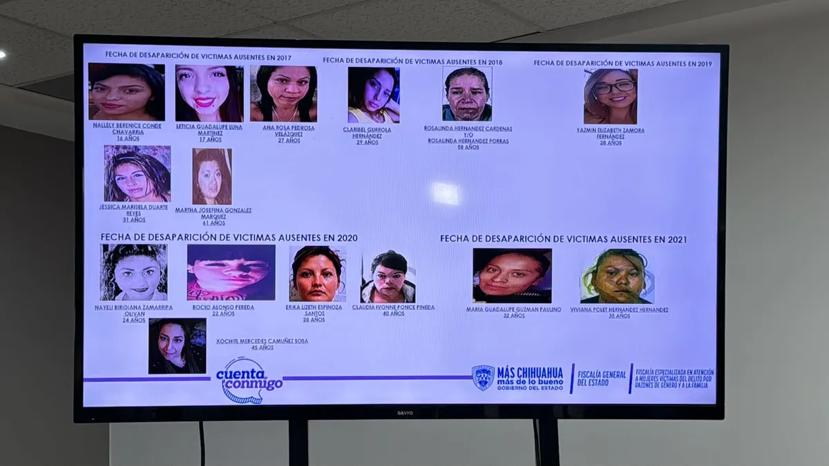 Existen 100 pesquisas vigentes por desaparición de mujeres en Juárez