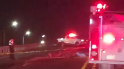 Fallece motociclista tras choque que provocó incendio en Meoqui
