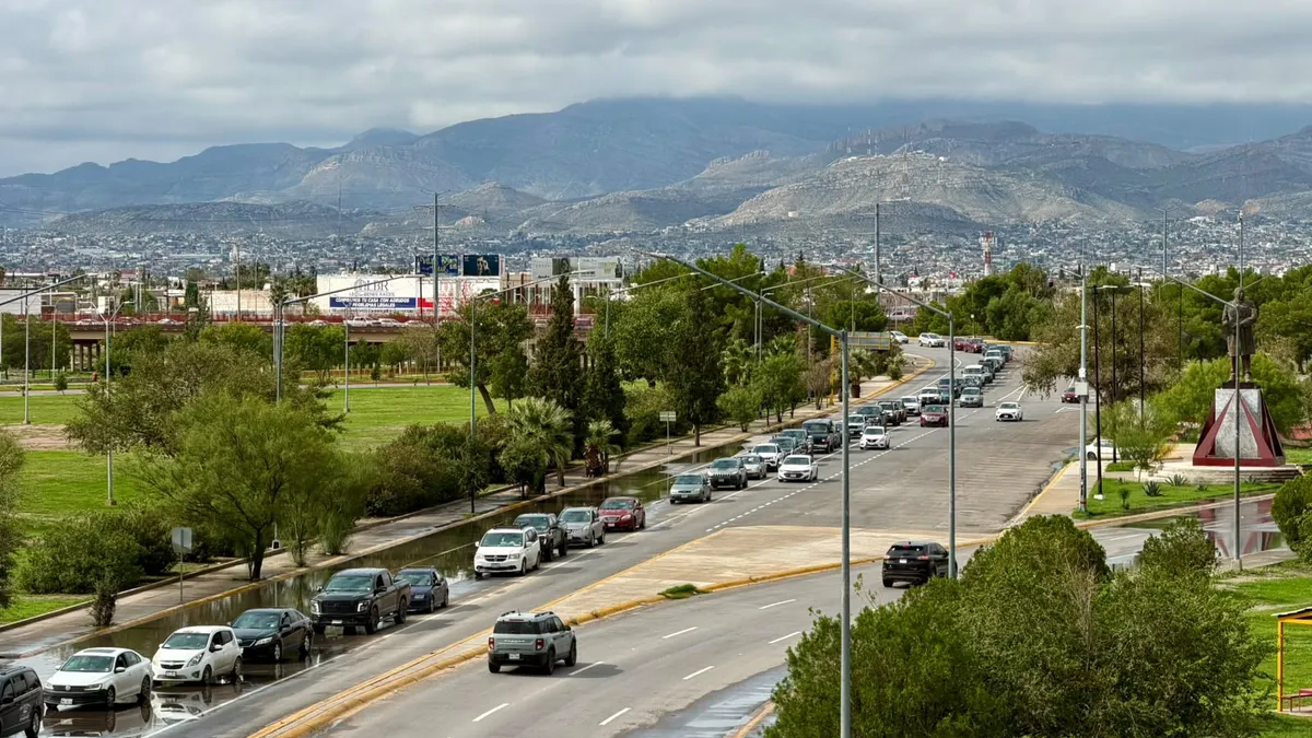 Pronostican 100% de probabilidad de lluviapara esta tarde en Juárez