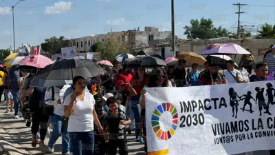 Impacta 2030 realiza caravana comunitaria en la colonia Almeras