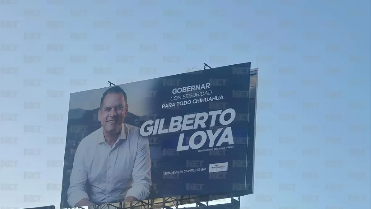 Niega Gilberto Loya promoción política con espectaculares