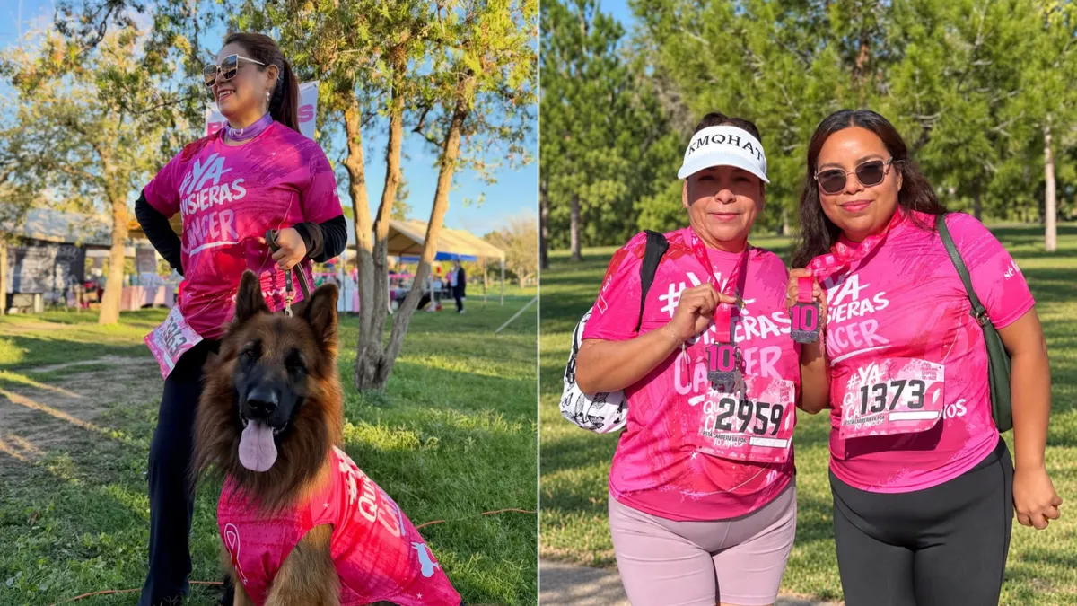 Familias juarenses se unen en carrera contra el cáncer de mama
