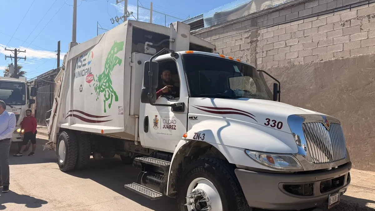 Ponen en marcha plan emergente de recolección de basura en Juárez