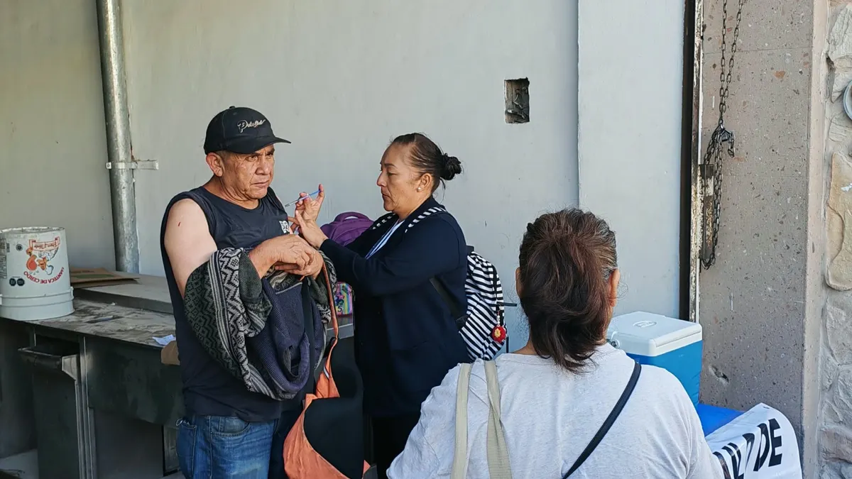 Secretaría de Salud habilita punto de vacunación en la 16 de Septiembre