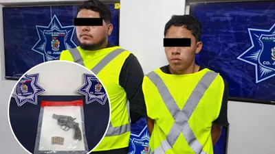 Detienen a dos hombres con revólver tras riña vecinal en Terranova