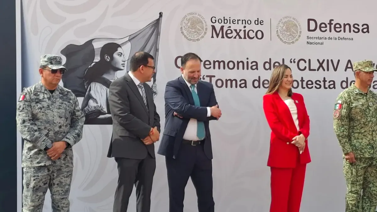 Encabeza Maru Campos ceremonia del 5 de mayo en Chihuahua