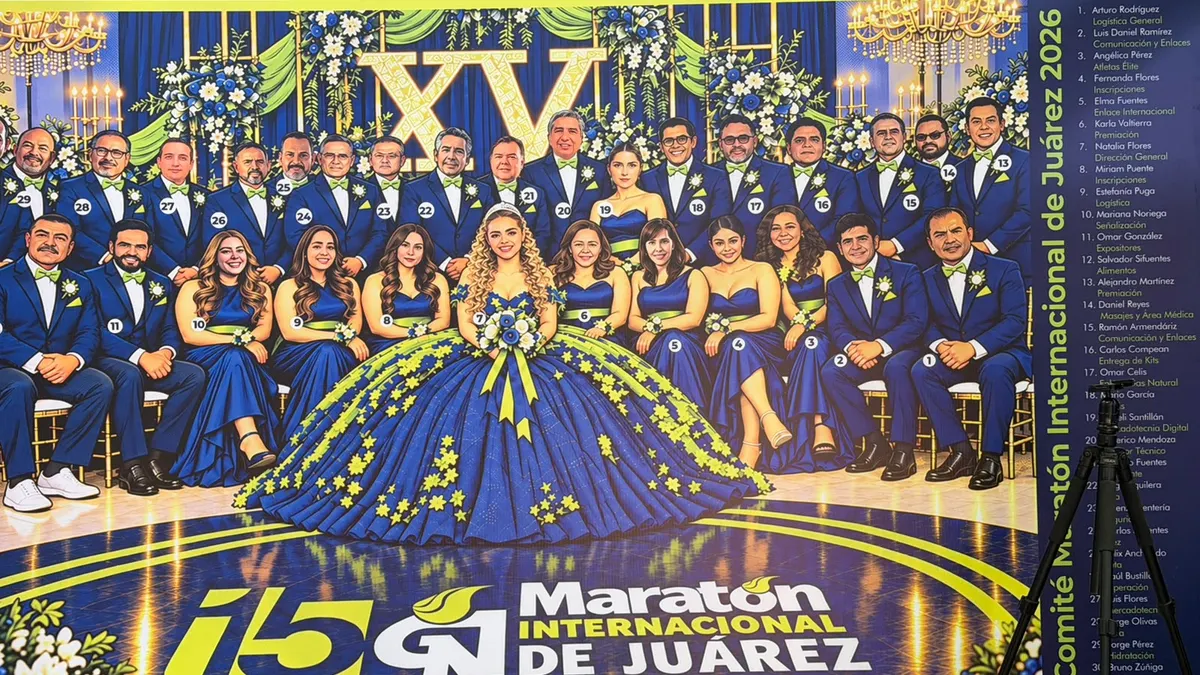 Corredores se reúnen en el Tec de Monterrey previo al Maratón de Juárez