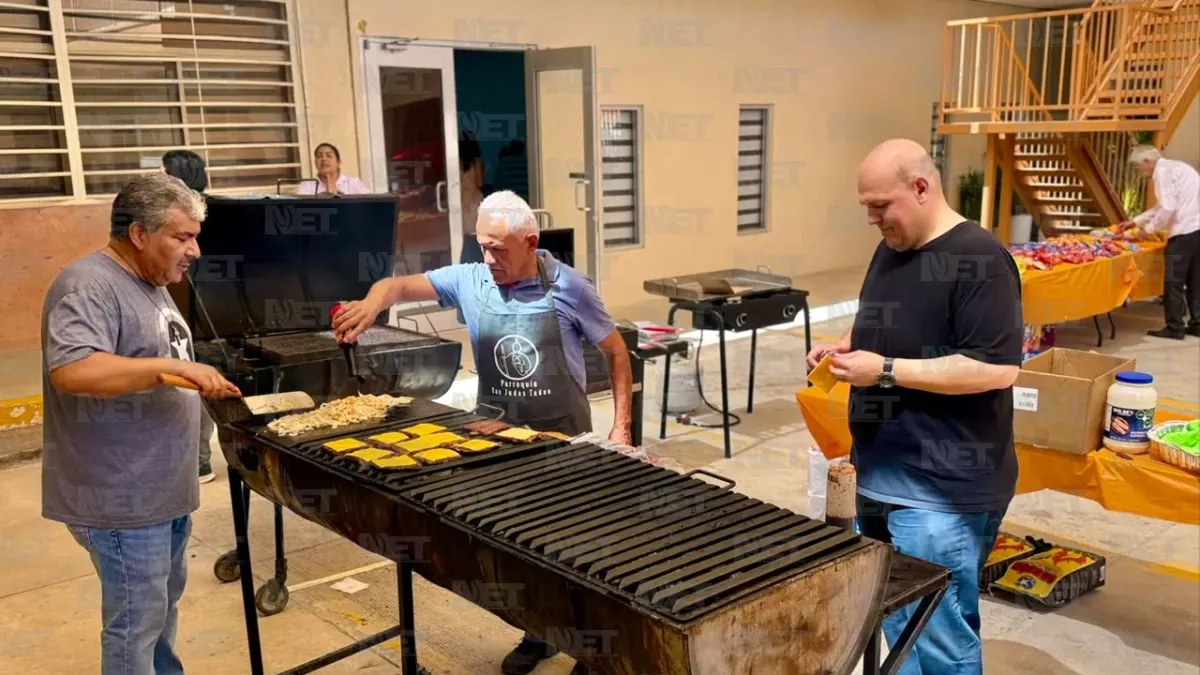 Organiza parroquia venta de hamburguesas para apoyar a niños con cáncer
