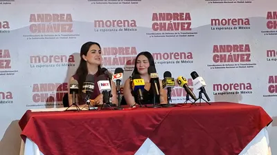 Asume Andrea Chávez dirigencia en Juárez y manda duro mensaje al PAN